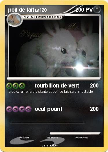 Pokemon poil de lait