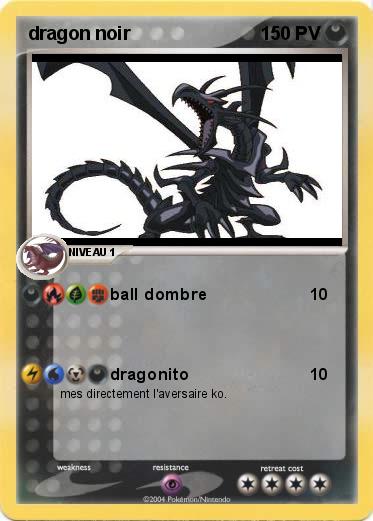 Pokemon dragon noir