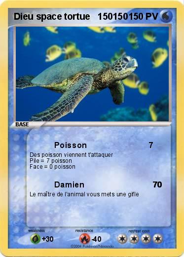 Pokemon Dieu space tortue   150150