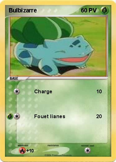 Pokemon Bulbizarre