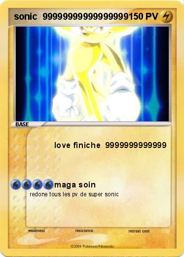 Pokemon sonic  99999999999999999