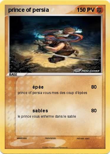 Pokemon prince of persia