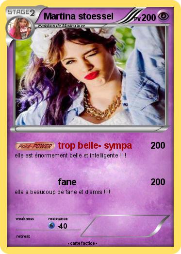 Pokemon Martina stoessel