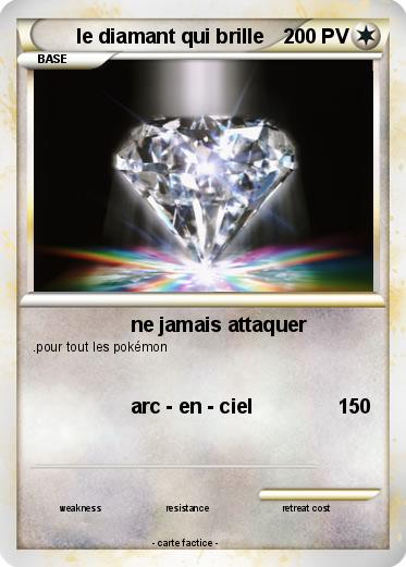 Pokemon le diamant qui brille