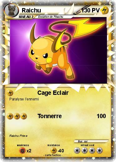 Pokemon Raichu