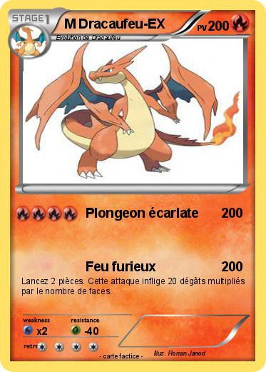 Pokemon M Dracaufeu-EX