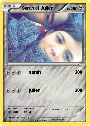 Pokemon Sarah et Julien