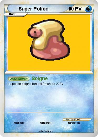 Pokemon Super Potion               0