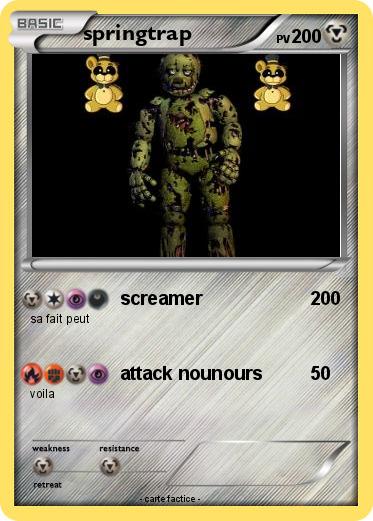 Pokemon springtrap