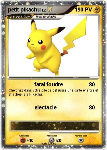 Pokemon petit pikachu