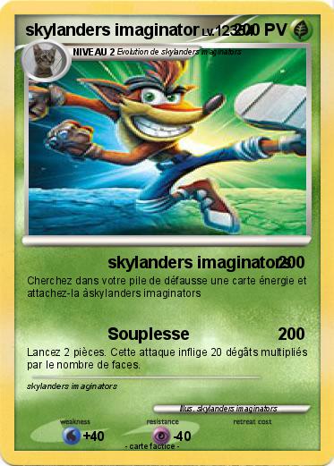 Pokemon skylanders imaginator