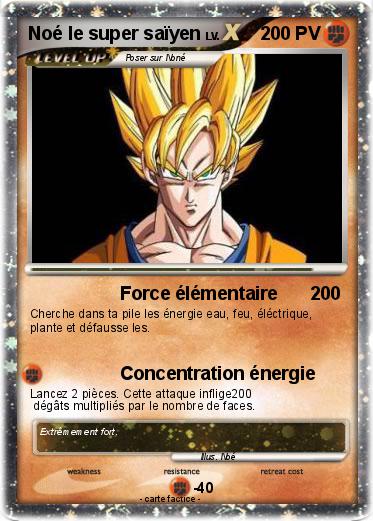 Pokemon Noé le super saïyen