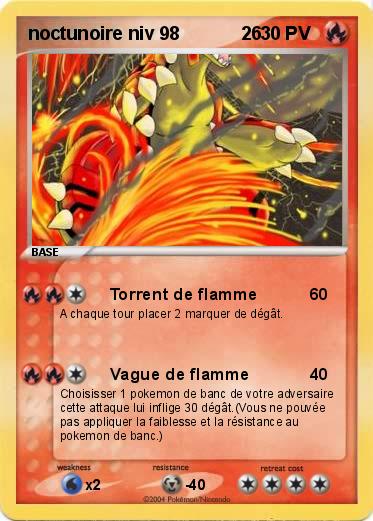 Pokemon noctunoire niv 98            26   