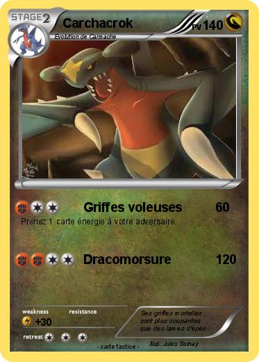 Pokemon Carchacrok