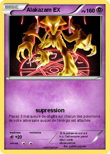 Pokemon Alakazam EX