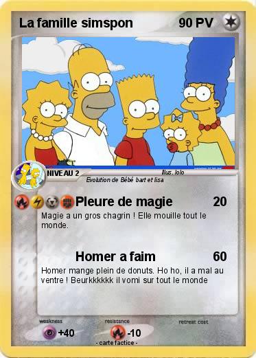 Pokemon La famille simspon