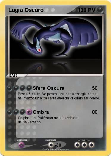 Pokemon Lugia Oscuro