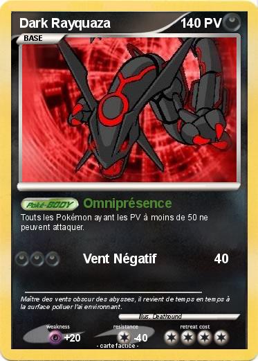 Pokemon Dark Rayquaza