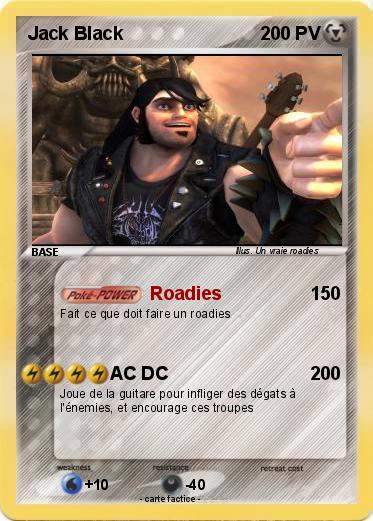 Pokemon Jack Black