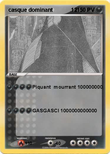 Pokemon casque dominant            12
