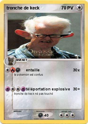 Pokemon tronche de keck