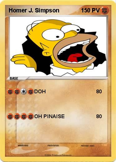 Pokemon Homer J. Simpson