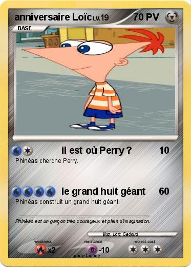 Pokemon anniversaire Loïc