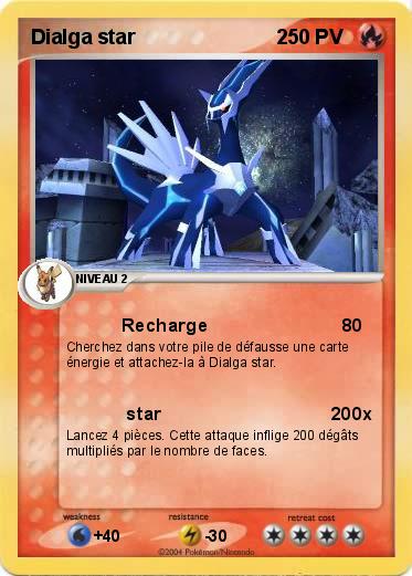 Pokemon Dialga star                         2  