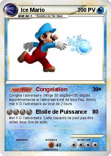 Pokemon Ice Mario