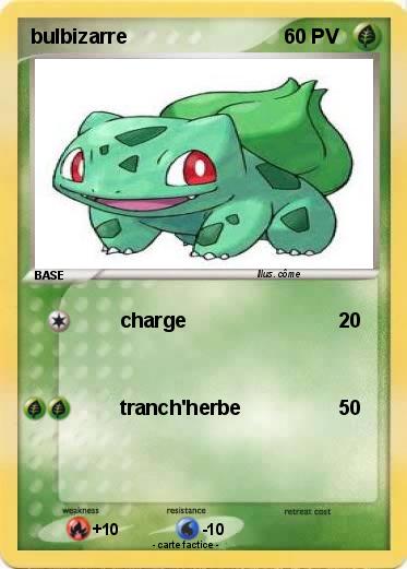 Pokemon bulbizarre