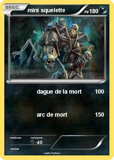 Pokemon mini squelette