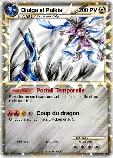 Pokemon Dialga et Palkia