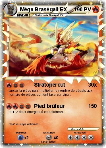 Pokemon Méga Braségali EX