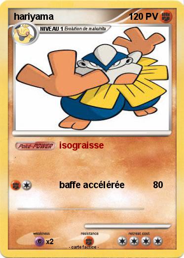 Pokemon hariyama