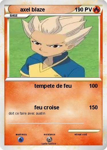 Pokemon axel blaze