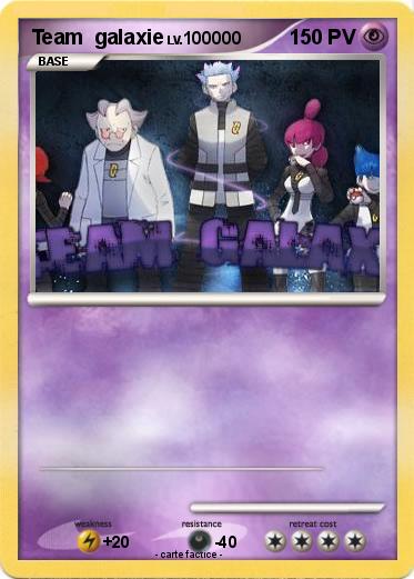 Pokemon Team  galaxie