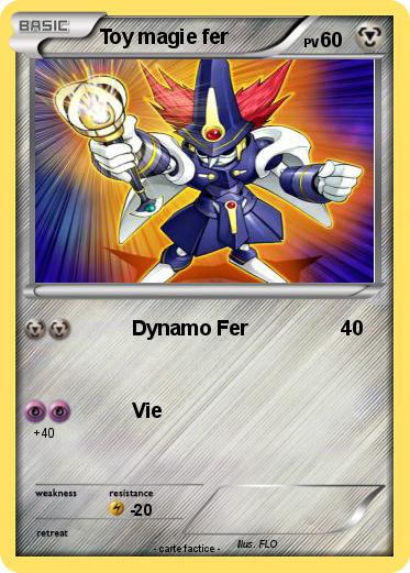 Pokemon Toy magie fer