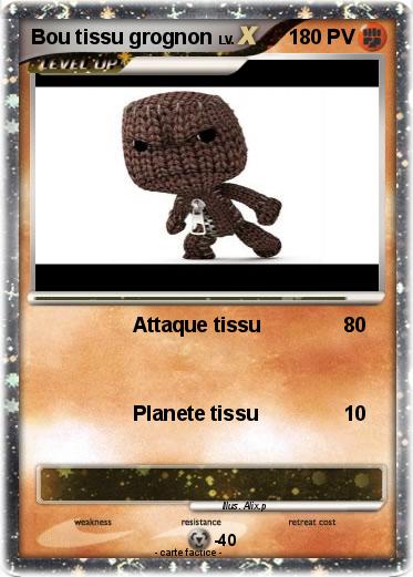 Pokemon Bou tissu grognon