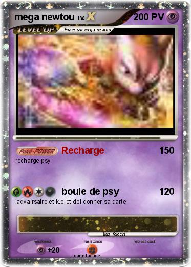 Pokemon mega newtou