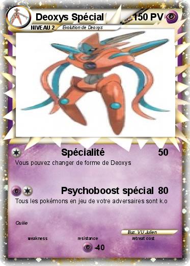 Pokemon Deoxys Spécial