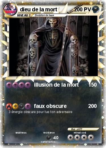 Pokemon dieu de la mort