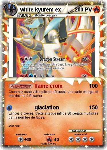 Pokemon white kyurem ex