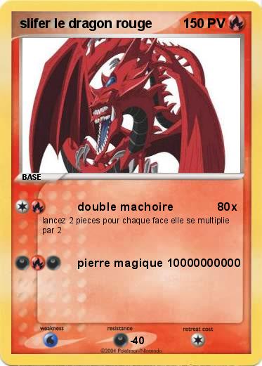 Pokemon slifer le dragon rouge