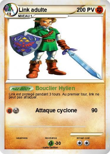 Pokemon Link adulte