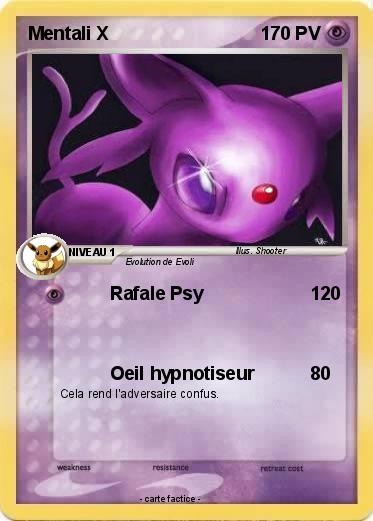 Pokemon Mentali X
