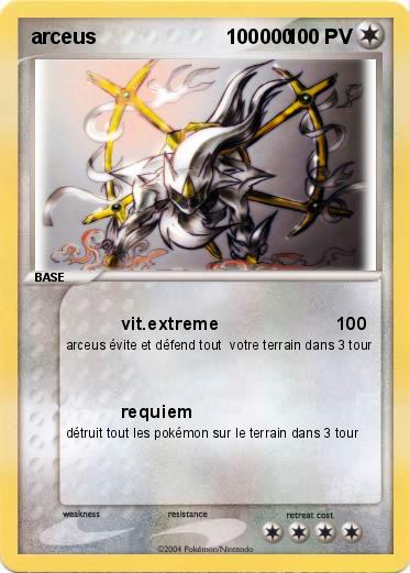 Pokemon arceus                       100000