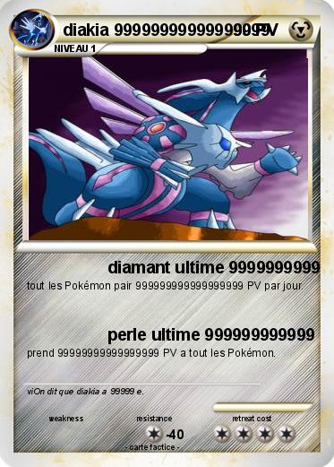 Pokemon diakia 99999999999999999