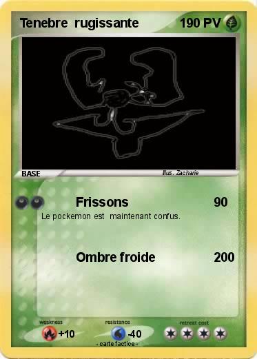 Pokemon Tenebre  rugissante