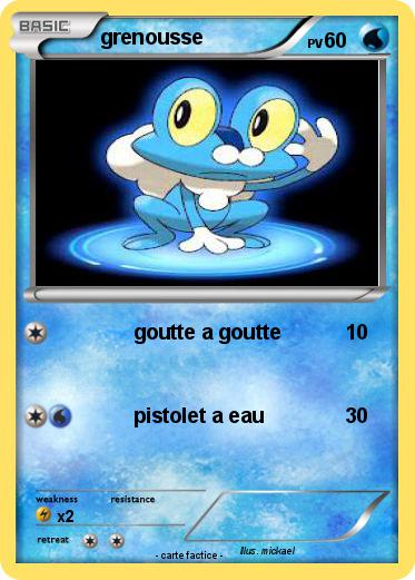Pokemon grenousse