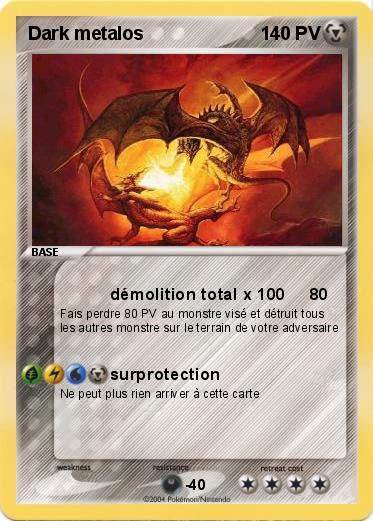 Pokemon Dark metalos